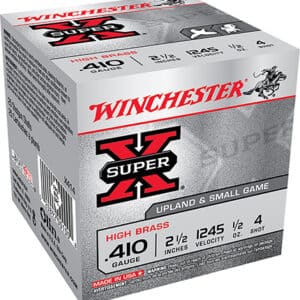 Winchester .410 gauge ammunition box.