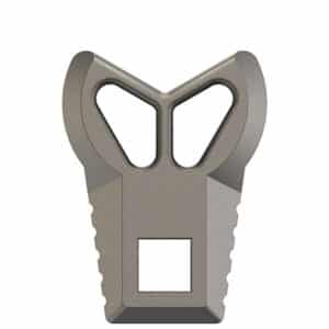 Gray bottle opener with unique design