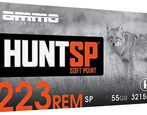 Ammo Incorporated 223 REM hunting ammunition box