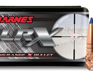 Barnes LRX Long-Range Bullet packaging and bullets