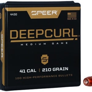 Speer DeepCurl 41 Cal 210 Grain Bullets