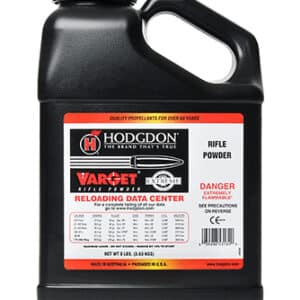 Hodgdon Varget rifle powder container