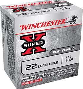 Winchester Super X .22 Long Rifle ammunition box