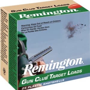 Remington Gun Club Target Loads shotshells box.
