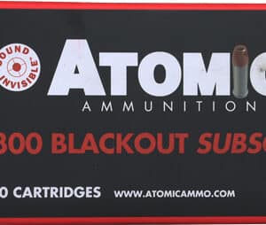 Atomic Ammunition 300 Blackout Subsonic 50 Cartridges