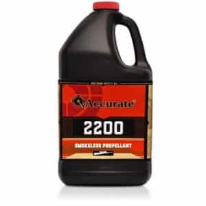 Accurate 2200 smokeless propellant container