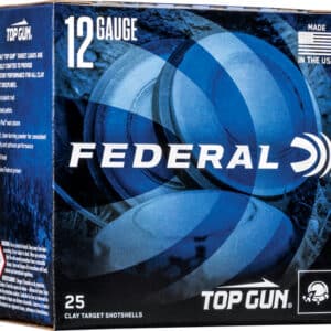 Federal 12 gauge clay target shotshells packaging