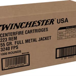 Winchester .223 Remington ammo box, 1000 rounds