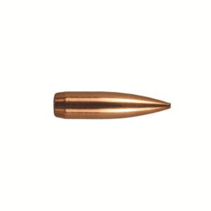 Copper bullet collectible on white background