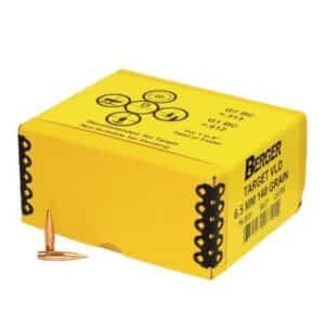 Berger Target VLD bullet box 6.5mm 140 grain