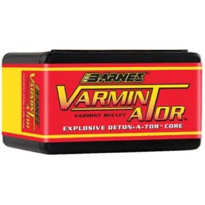 Barnes Varmintator explosive varmint bullet packaging