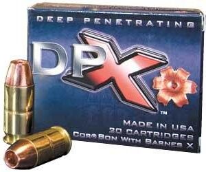 DPX ammunition box with cartridges displayed