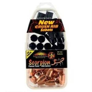 Harvester Scorpion bullets with Crush Rib sabots package