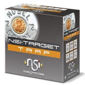 NSI Target Trap shotgun ammunition box
