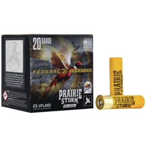 Federal Prairie Storm 20 gauge shotshells package