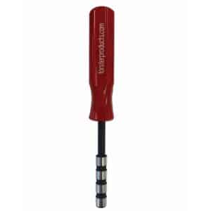 Red screw-on handle with magnetic base.
