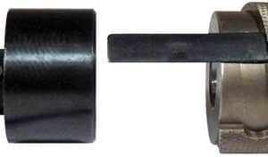 Metal die and punch tool for machining