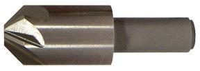 Metal countersink tool for drilling operations.