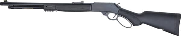 gh009x left.jpg Black lever-action rifle on white background