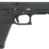 Black handgun side view