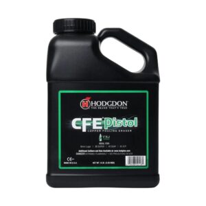 Hodgdon CFE Pistol powder container
