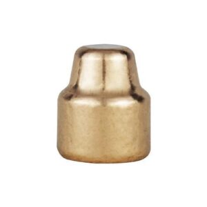 Brass bullet: lead flat nose, hollow point