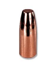 Copper bullet projectile for firearms ammunition
