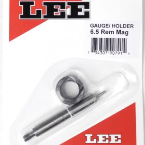 LEE gauge holder 6.5 Rem Mag packaging.