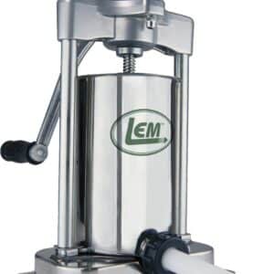 Stainless steel sausage stuffer machine with handle