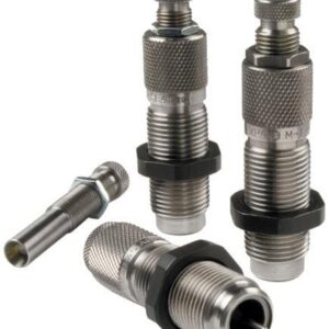 Precision metal reloading dies for ammunition crafting.