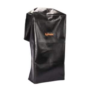 Lyman black leather protection cover for equipment.
