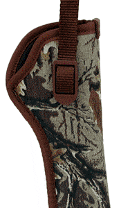 Camo gun holster with strap