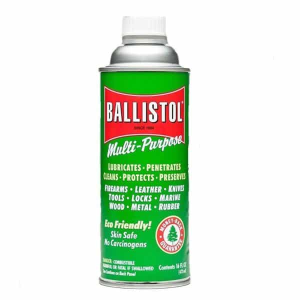 Ballistol multi-purpose spray can, lubricates and protects.