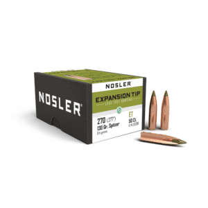 Nosler expansion tip bullets, lead-free, 270 caliber