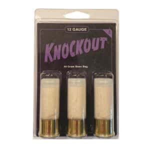12 gauge Knockout bean bag rounds packaging