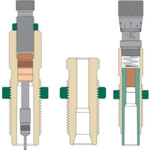 Detailed cross-section of precision mechanical parts