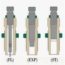 Three types of valve assemblies: FL, EXP, ST