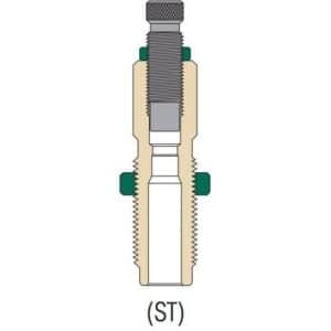 Detailed diagram of threaded valve component