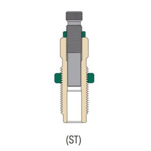 Illustration of threaded metal component (ST)