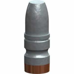 Lead bullet with copper base