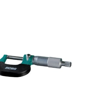 RCBS micrometer tool for precise measurements.