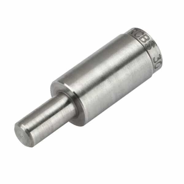 Metallic bullet resizing tool for ammunition reloading.