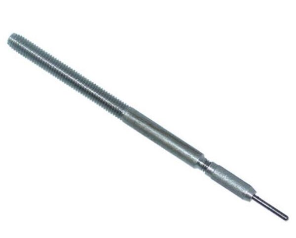 Metal rod with threaded screw end