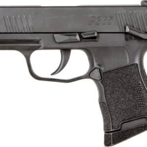 Black semi-automatic handgun, Sig Sauer P365
