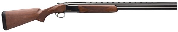 Double-barrel shotgun with wooden stock