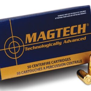 Magtech ammunition box and cartridges