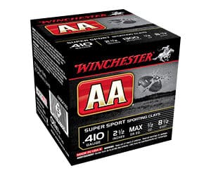 Winchester AA Super Sport shotgun shells, .410 gauge box.