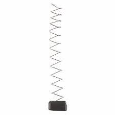 Coiled spiral spring with rectangular base