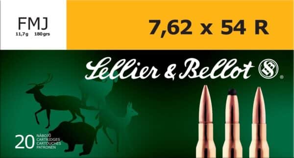 Sellier & Bellot rifle ammunition packaging
