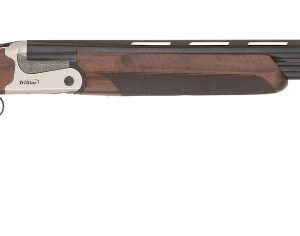Brown and black over-under shotgun